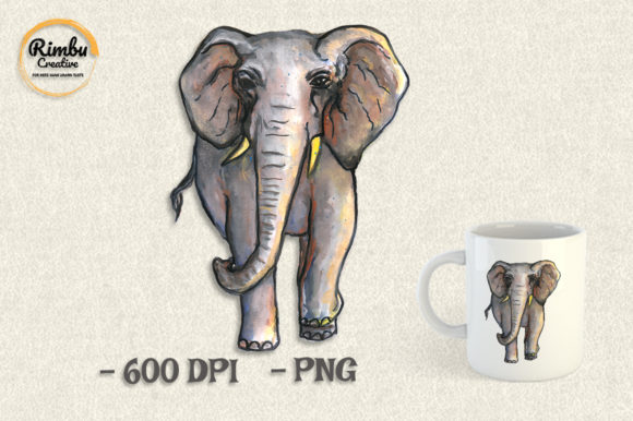 Elephant Watercolor Clipart Animal: A Designer Review