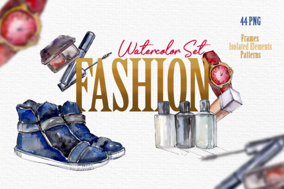 Fashion Watercolor Illustrations for Sellers