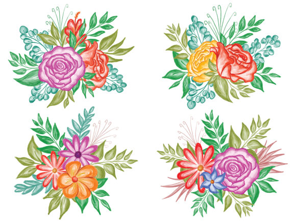Flower Watercolor Illustrations Review